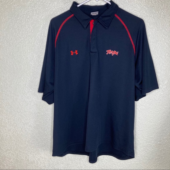 Under Armour Other - Under Armour Maryland Terp Terrapins Polo Size L